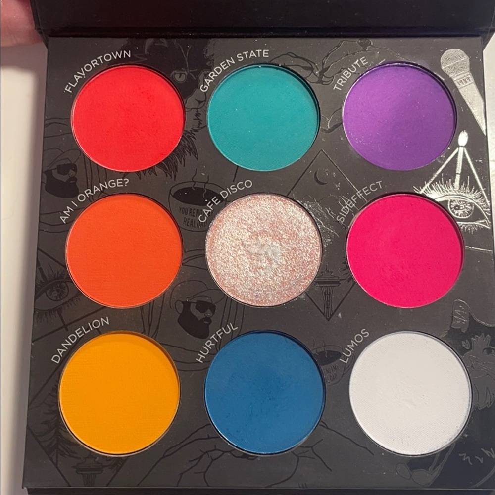 EUC Raw Beauty Kristi Pur Cosmetics Palette